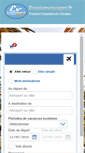 Mobile Screenshot of evasionvoyages.fr